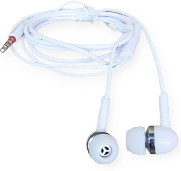 Treqa EP-731 Wired With Microphone 3.5mm Earphones Wired Headset