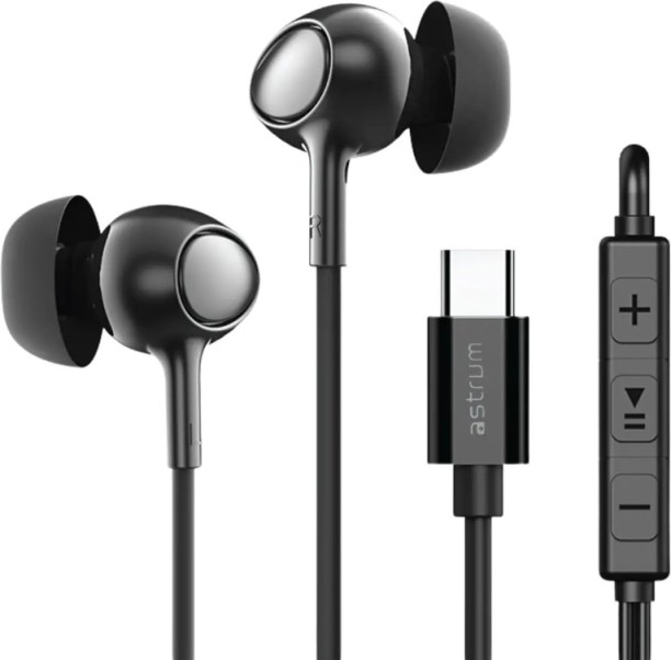 Shopcom Earbuds, In Ear, Type-C Wired Wired without Mic Headset
