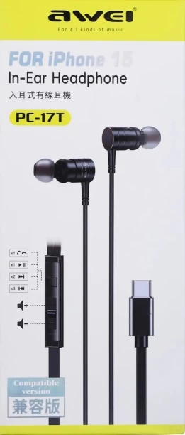 AWEI PC-17T Wired Headset
