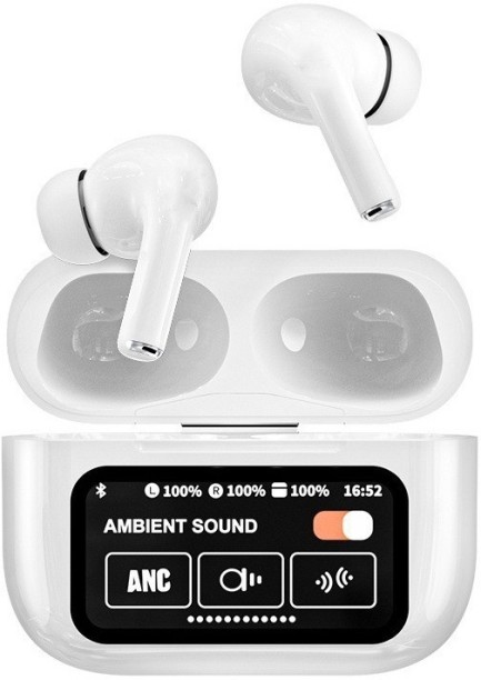 Solala Headphones, Bluetooth headphones, multi-function touch screen ANC noise reduction, ultra-long battery life in-ear wireless headphones Bluetooth Headset