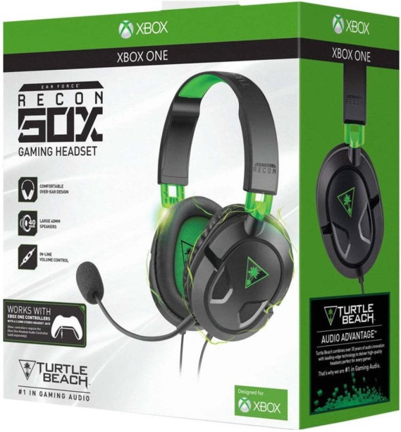 Turtle Beach Recon 50X Gaming Wired Headset