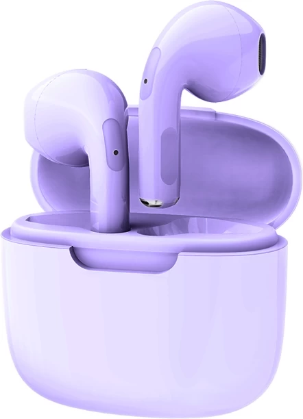 Norden Echo TWS Wireless Earphones, 5.0 Earbuds & Charging Case - Purple Bluetooth Headset