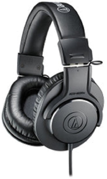 Audio Technica ATH-M20x Wired without Mic Headset