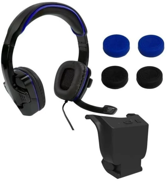 Sparkfox W20P101 High-Capacity Battery Gamer Combo Wired Headset