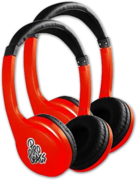 Pro Bass PR-2001-RD-2 Wired Headset