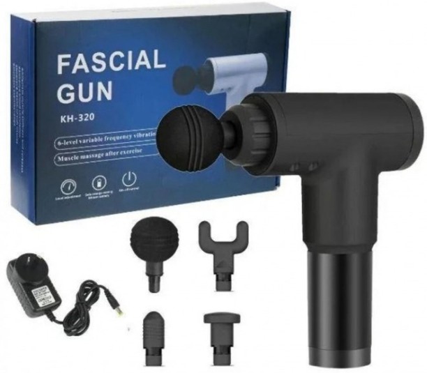 Unbranded 4 Heads Fascial Gun Multi Function Muscle Massager After Exercise