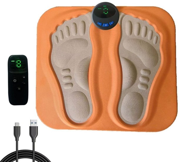 RAR EMS Foot Massager Reflexology Electronic Feet Massager for Pain With Remote Vibration Massager