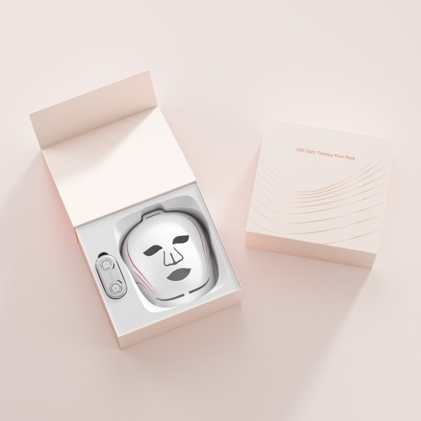 IBORRIA Liquid Silicone LED Light Therapy Beauty Mask