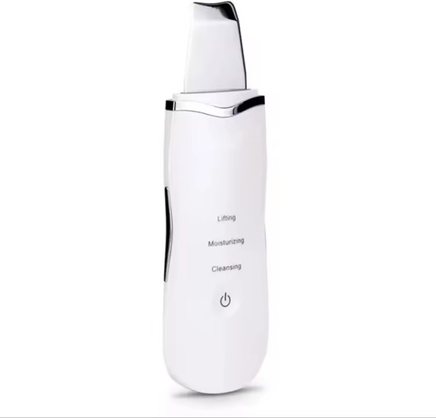 P Concepts Ultrasonic Shovel, Ultrasonic Facial Skin Scrubber Pore Cleaner Ultrasonic Ion Cleaner For Blackheads, Horniness Cleansing, 3 Modes, USB Charging