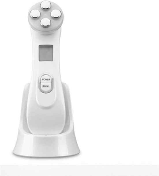 P Concepts Beauty Instrument, Electroporation RF EMS Therapy, Skin Massage Machine, for Face Lift Wrinkle Remover Anti-Aging, White