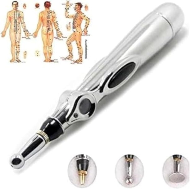 RAR Acupuncture Pen 3-in-1 Electronic Acupuncture Pen for Pain Relief, Powerful Meridian Energy Pulse Massage Pen
