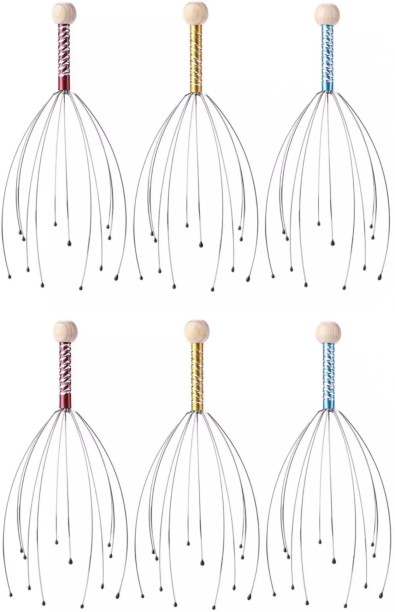 NA Set of 6 Head Massagers