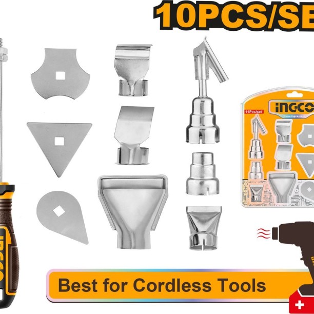Ingco Acc 10Pcs Fixed Heat Gun