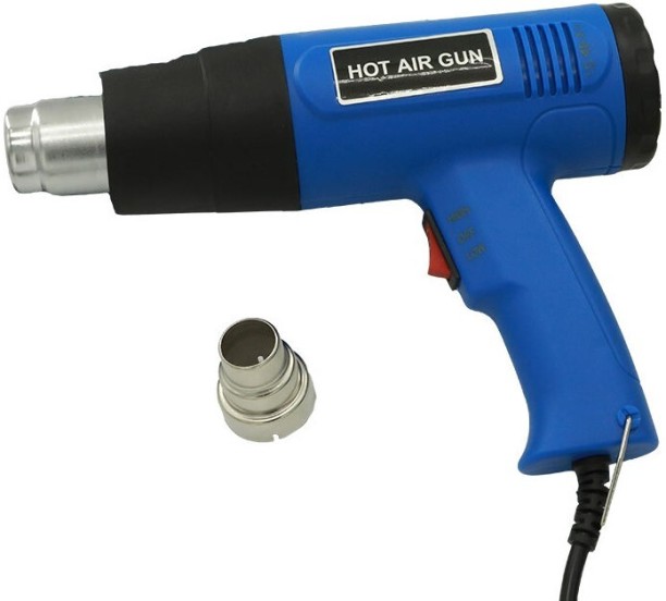 Generic 1500W 110V Heat Gun with 4pcs Stainless Steel Concentrator Fixed Heat Gun