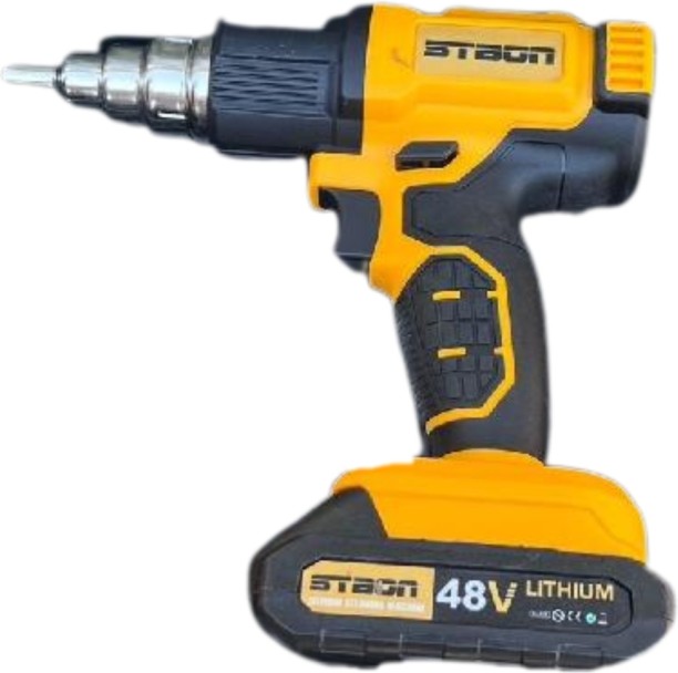 STBON 48V Cordless Lithium-Ion Heat Gun Kit with Nozzle Attachments Variable Heat Gun