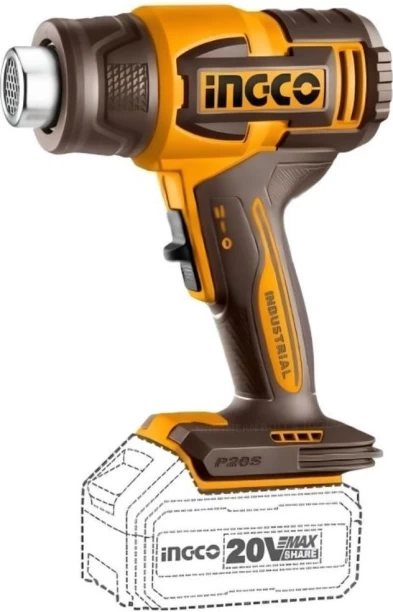 Ingco Cordless Heat Gun 20V P20S Fixed Heat Gun