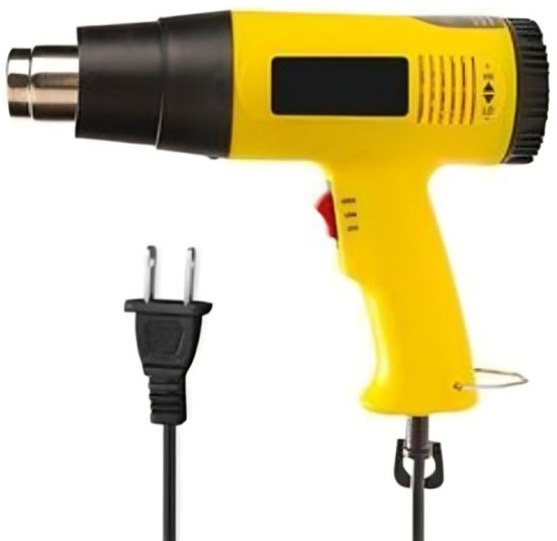 Generic 2 Speed Portable Hot Air Gun YELLOW Fixed Heat Gun
