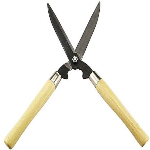 Garden Scissors Wooden Handle Garden Scissors Hedge Shear