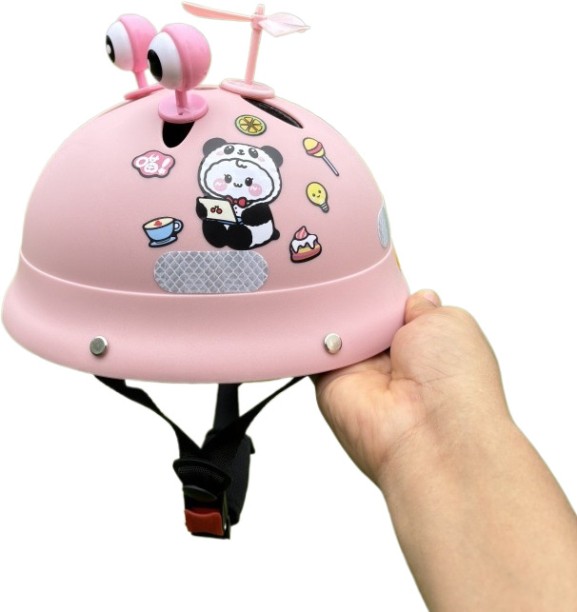 OLOEY Adorable children's helmet Scooter helmet suitable for ages 0–6 Cycling Half Face Helmet