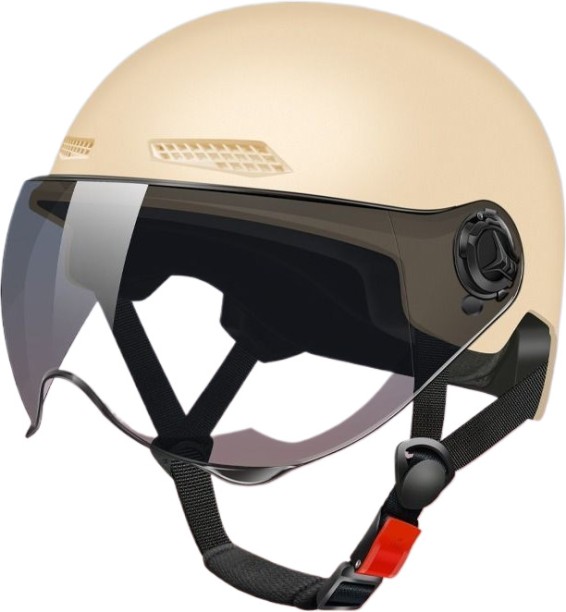 OLOEY Lightweight motorcycle helmet with sun protection Cycling Half Face Helmet