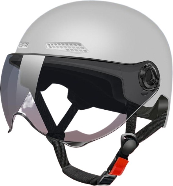 OLOEY Lightweight motorcycle helmet with sun protection Cycling Half Face Helmet