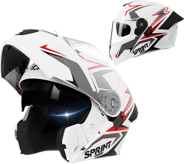 AXK Motorcycle Helmet with Flip-Up Visor Unisex All-Season Motorcycle Helmet Cycling Flip-up Helmet