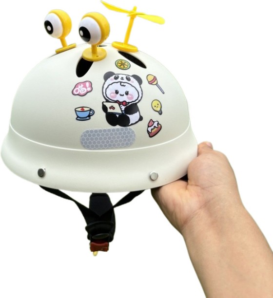 OLOEY Adorable children's helmet Scooter helmet suitable for ages 0–6 Cycling Half Face Helmet