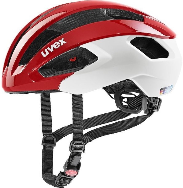uvex rise cc red - white mat 52-56cm Cycling Open Face Helmet