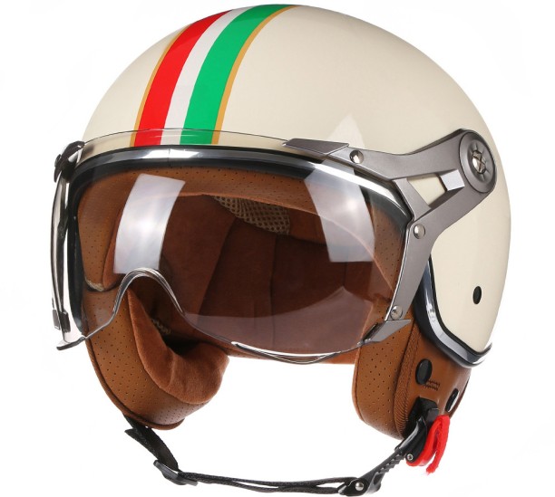 BLD Four Seasons Semi-Enclosed Motorcycle Helmet Cycling Half Face Helmet