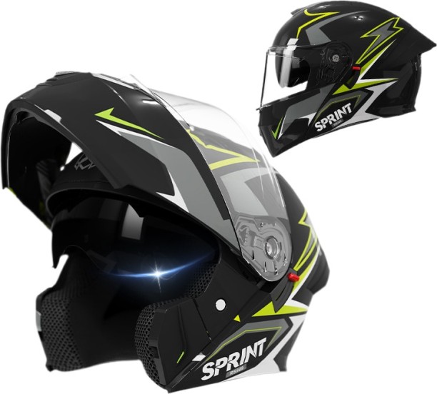 AXK Motorcycle Helmet with Flip-Up Visor Unisex All-Season Motorcycle Helmet Cycling Flip-up Helmet