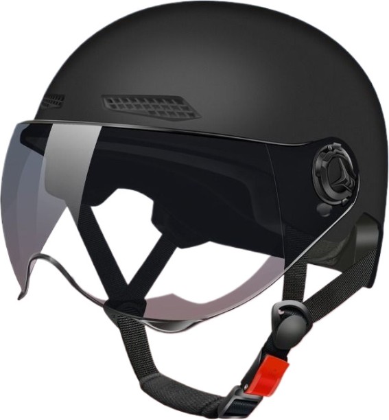 OLOEY Lightweight motorcycle helmet with sun protection Cycling Half Face Helmet