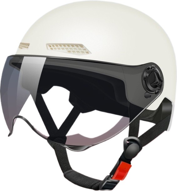 OLOEY Lightweight motorcycle helmet with sun protection Cycling Half Face Helmet