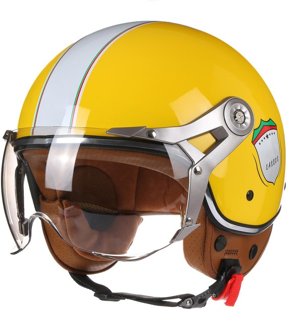 BLD Four Seasons Semi-Enclosed Motorcycle Helmet Cycling Half Face Helmet