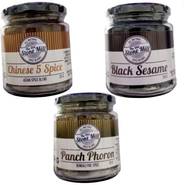 The Old Stone Mill Asian Spice Blends 125g - Pack of 3