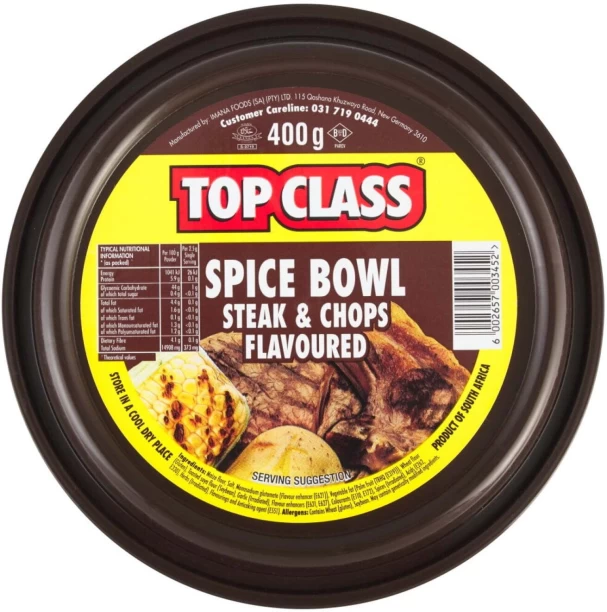 Top Class Spice Bowl Steak & Chops Flavoured