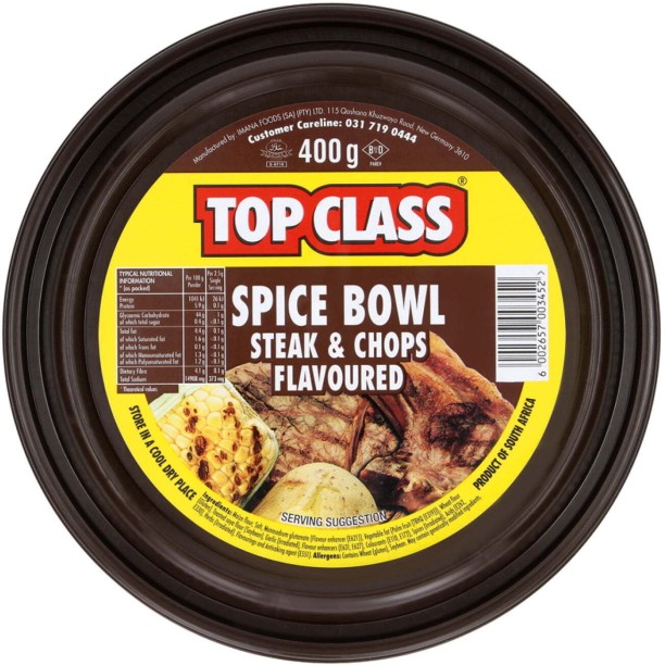 Top Class Spice Bowl Steak & Chops Flavoured