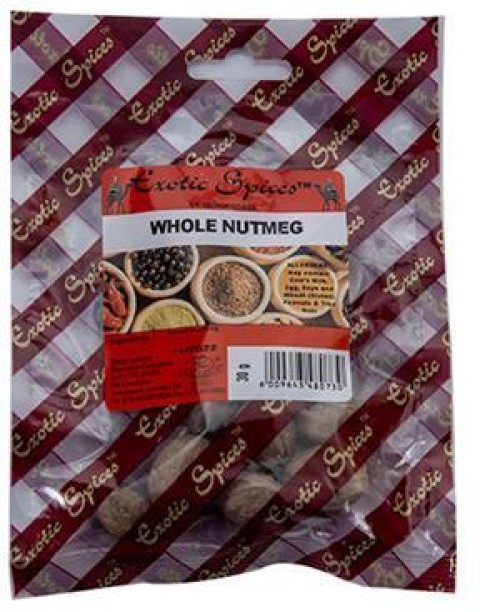 NUTMEG WHOLE 30g Nutmeg