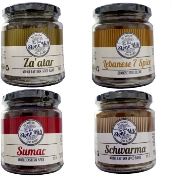 The Old Stone Mill Middle Eastern Spice Blends 125g - Pack of 4