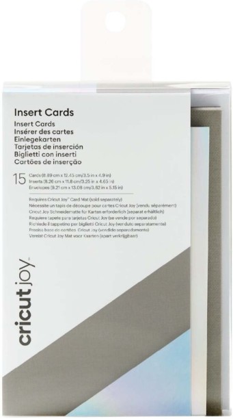 Cricut Paper Joy Insert Cards _15 Pk Housing Hobby Accessories
