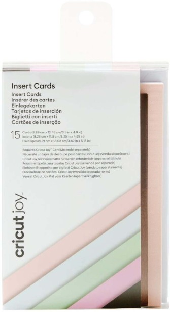 Cricut Paper Joy Insert Cards 15 Pk Housing Hobby Accessories