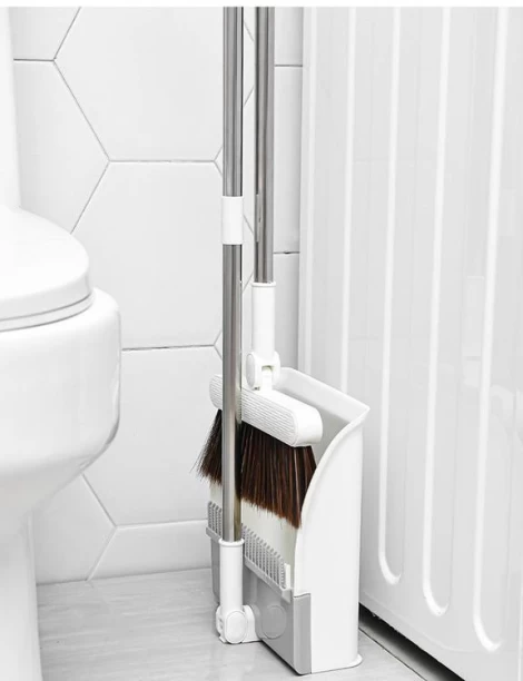 EZ Select Collapsible Kitchen Kitchen Home Outdoor 3-in-1 Sweeper and Scoop Set Home  Broom, Dustpan