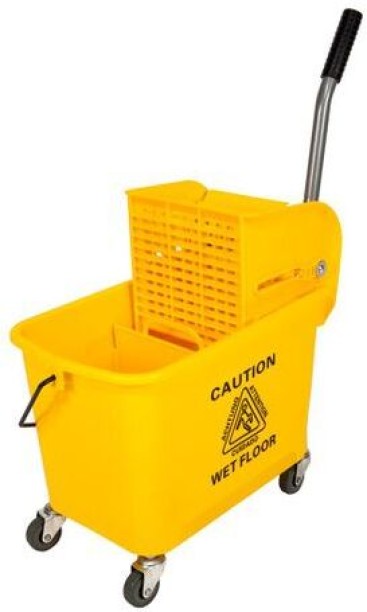 E-Line 20L Econo Bucket & Wringer - Yellow Home  Bucket
