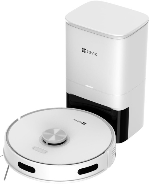 Ezviz EZVIZ RE4 PLUS Robot Vacuum & Mop Combo (WiFi Connectivity) Robotic Floor Cleaner