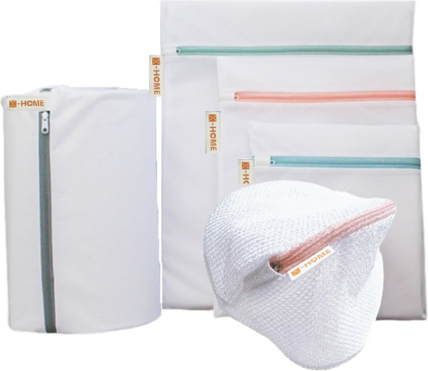 X-HOME Mesh Laundry Bags for Clothing, Delicates & Socks - 5 Pack Home  Cleaning Cloth