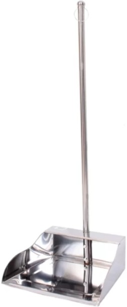 Generic Stainless Steel Long Handle Dustpan Only (Econo Range) Home  Dustpan
