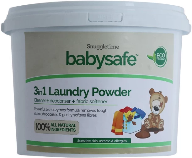 Baby Safe Concentrated 3in1 Laundry Powder 2.5kg Home  Floor Wiper