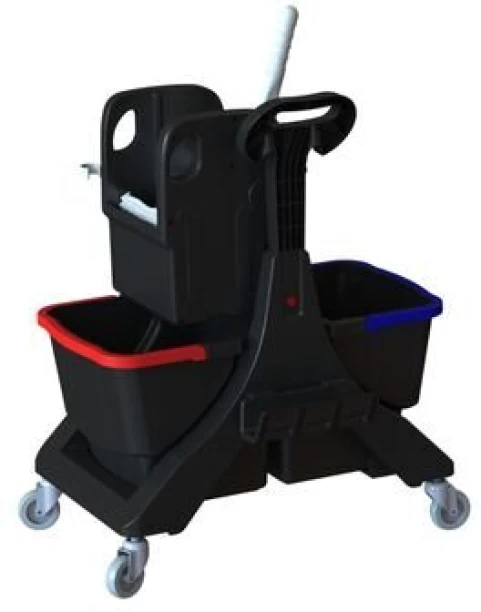 Arcora ECOBLACK 45 Double Bucket Cleaning Trolley Home  Bucket