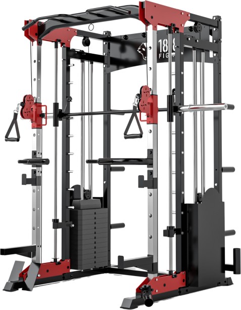 1818 Fight 146 kg PowerForge Super Rack Home Gym Combo