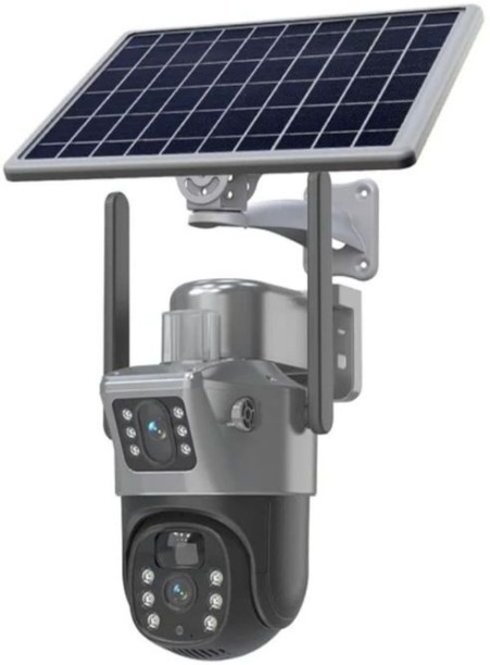 Syntronics Detailed video footage Outdoor Security Camera with Remote Tilt, Night Vision and Wi-Fi Connectivity