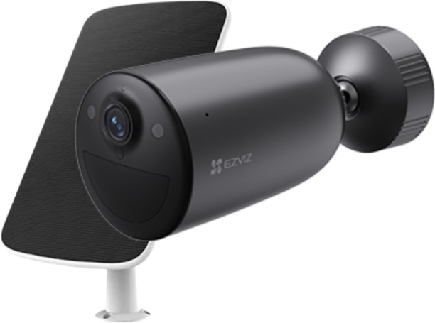 Ezviz EB3 2K Battery-Powered 4G Security Camera incl Solar Panel Outdoor Security Camera with Night Vision and Satellite Connectivity
